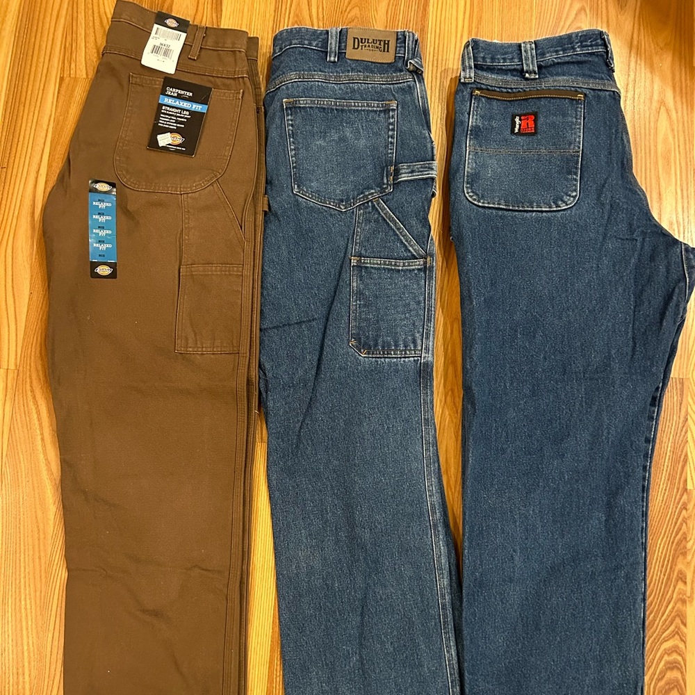 3 pairs of Men’s Work Jeans